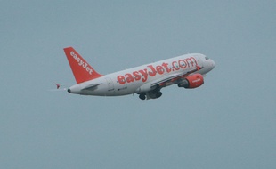 Illustration d'un avion de la compagnie EasyJet.