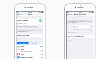 iOS 11.3 offre de nouveaux réglages pour la batterie des iPhone.