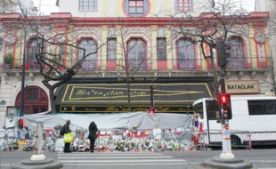La salle de spectacle du Bataclan à Paris, le 13 décembre 2015