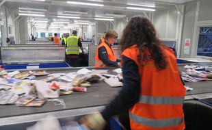 Au Rheu près de Rennes, l'usine Paprec a la capacité de traiter 60.000 tonnes de déchets par an.