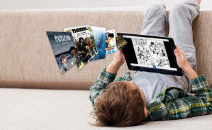 Izneo est le leader de la lecture numérique de BD en France, une pratique encore peu répandue mais en croissance