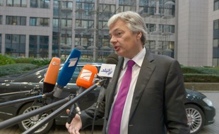 Le ministre belge des Affaires étrangère Didier Reynders à Bruxelles, le 16 novembre 2015