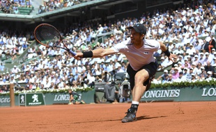 Andy Murray face à Stan Wawrinka, en demi-finale de Roland-Garros, vendredi 9 juin 2017.