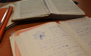 Les pages manuscrites étaient conservées à Montpellier à l'abri des regards, depuis 1991.