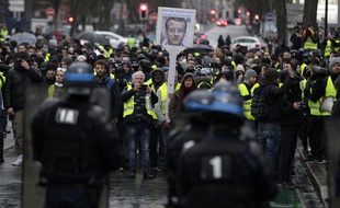 Une manifestation des «gilets jaunes» à Lille (illustration).