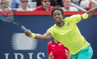Gaël Monfils le 7 août 2017 à Montréal.