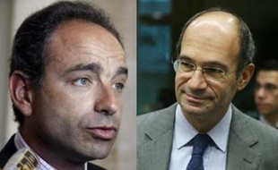 Jean-François Copé et Eric Woerth.