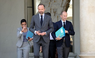 Edouard Philippe à l'Elysée le 23 mai 2019.