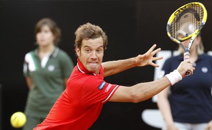 Richard Gasquet, le 12 mai 2011 à Rome.