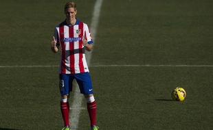 Fernando Torres fait son retour en Espagne, le 4 janvier 2014 à Vicente Calderon.