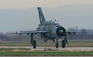 Illustration: Un MiG-21 de l'armée de l'air croate.