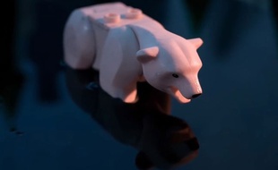 Capture d'écran de la vidéo de Greenpeace dénonçant le partenariat entre Shell et Lego