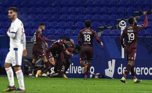 Metz s'est imposé à Lyon dans le temps additionnel.