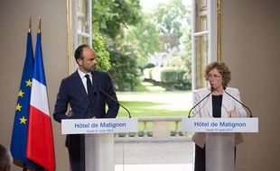 Edouard Philippe et Muriel Pénicaud présentent les ordonnances réformant le Code du travail