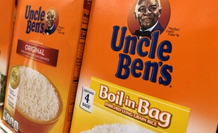 Un paquet de riz Uncle Ben's le 17 juin 2020 dans un supermarché des Etats-Unis.