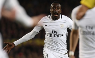Blaise Matuidi lors du 8e de finale retour FC Barcelone - PSG (Ligue des Champions), le 8 mars 2017.