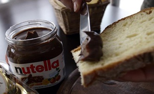 Un pot de Nutella.