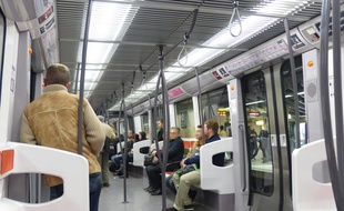 Les régulateurs du métro sont en grève depuis le 12 novembre à Lyon.
