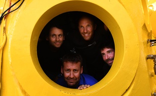 Les membres de l'expédition « Planète Méditerranée» vont explorer les fonds pendant un mois dans une capsule