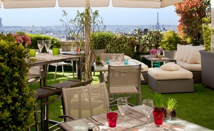 Le Terrass Hotel, à Montmartre, signataire de la charte pour un hébergement durable.