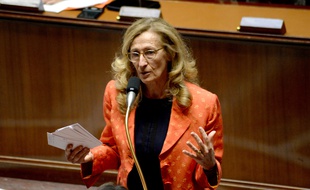 La ministre de la Justice, Nicole Belloubet, le 25 septembre 2019 à l’Assemblée nationale.