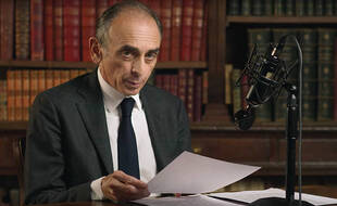 Eric Zemmour se déclare candidat sur sa chaîne YouTube.