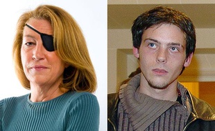 Montage de photos représentant la journaliste américaine, Marie Colvin, et le photojournaliste français Rémi Ochlik, prise en février 2005, tués à Homs, en Syrie le 22 février 2011.
