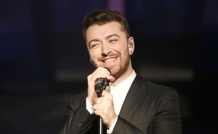 Sam Smith sur scène à Santa Monica le 5 novembre 2015.