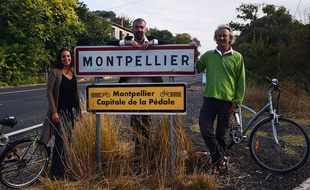 Montpellier Capitale de la Pédale : le panneau fictif d'EELV considéré comme homophobe par une partie de la communauté homosexuelle (notamment)
