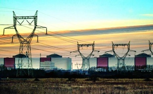 La centrale nucléaire de Gravelines, le 8 janvier 2013.
