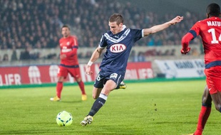 Le milieu de terrain des Girondins, Grégory Sertic.