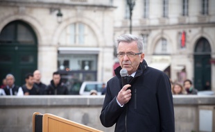 François Bonneau (PS), président sortant de la région Centre Val de Loire, ici à Orléans le 16 novembre 2015.