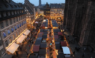Marché de Noël Strasbourg. Le 11 12 2008