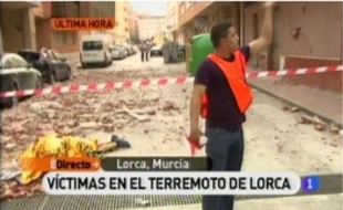 Lorca, dans le Sud, a été particulièrement touchée.