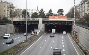 Le Tunnel du Landy, le 22 janvier 2013.