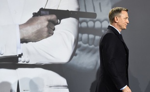 Daniel Craig lors de la promotion du film «Spectre», dernier de la saga James Bond.