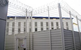 L'intérieur de la prison de Rennes-Vezin, ouverte en 2010 et qui abrite environ 800 détenus.