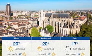 Météo Nantes: Prévisions du samedi 25 septembre 2021