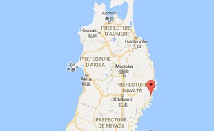 L’épicentre du tremblement de terre était à 281 kilomètres à l’est de la ville de Kamaishi, sur l'île de Honshu.