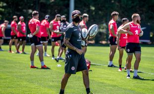 Lors d'un entrainement du Stade Toulousain cet été. (Illustration)