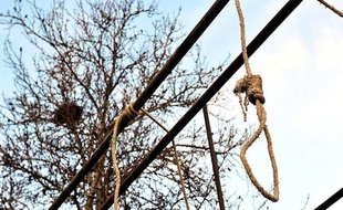 Illustration de la pendaison en Iran.