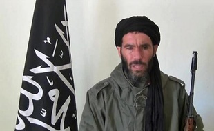 Capture d'écran non datée fournie par l'agence de presse de Mauritanie de Moktar Belmokhtar