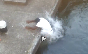 Un saut douloureux pour ce jeune Anglais