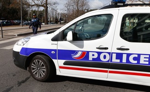 Illustration d'une voiture de police. Credit:ELSNER FABRICE/SIPA/1503021649