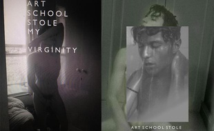 Captures d'écran de visuels réalisés par l'artiste, pour son projet «Art School stole my virginity»