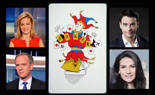 Julien Arnaud, Audrey Crespo-Mara, jokers de TF1, et Julian Bugier et Marie Drucker, jokers de France 2