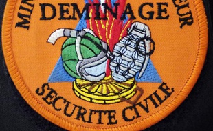 Illustration des démineurs de la Sécurité civile.