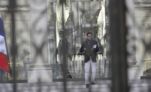 Aquilino Morelle le 29 mars 2014, à l'Elysée.