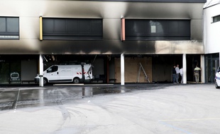 L'école Jean Macé à Corbeil-Essonnes a été incendié le 6 octobre 2014.