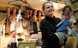 Stéphanie Lefort et le Guignol de Lyon (5e) accueillent chaque année 25 000 spectateurs.